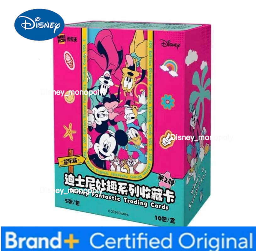 Disney Authentic Edition Collector's Holiday Series Anime Merchandise Fun Cards Christmas Gifts H260129
