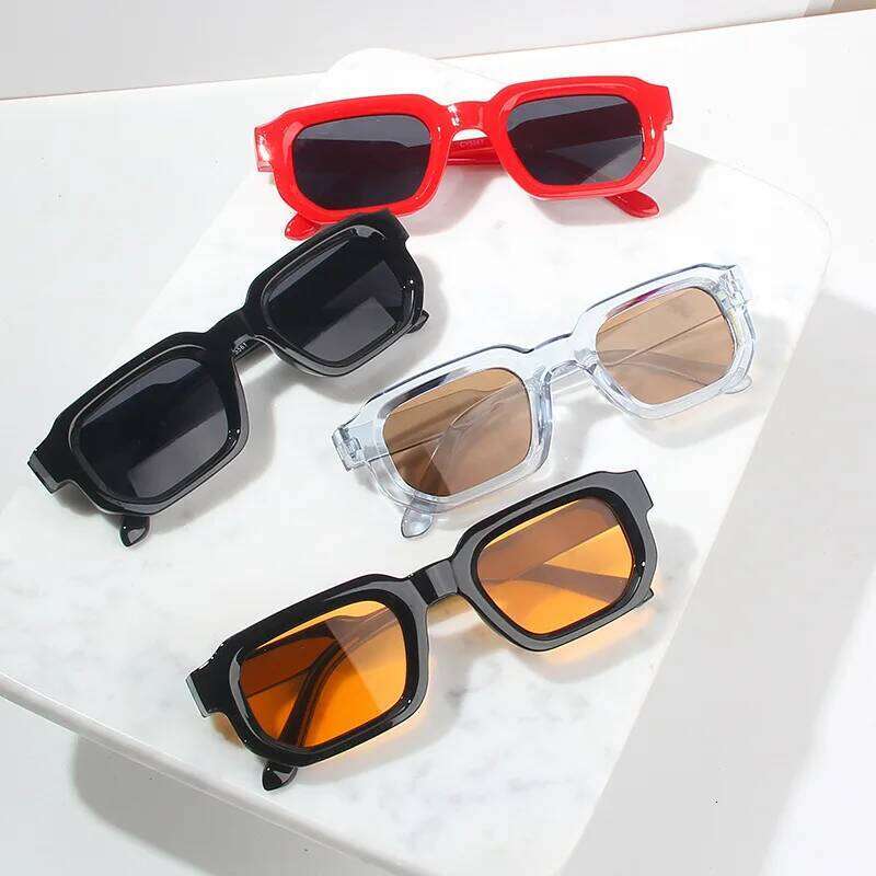New Square Vintage Men Fashion Punk Brand Designer Sunglasses Women Driving Sun Glasses Male UV400 Goggles H260129