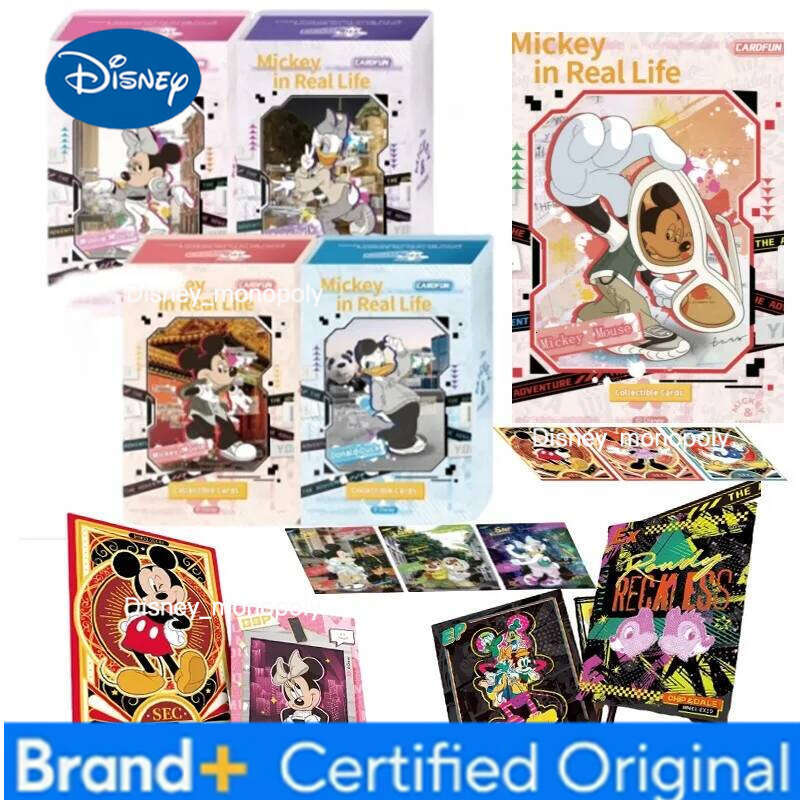 Disney Card Fun Genuine CardsTimeless Commemoration Collection Cards New Product Donald Duck Minnie Anime Peripheral Gift Toy H260129