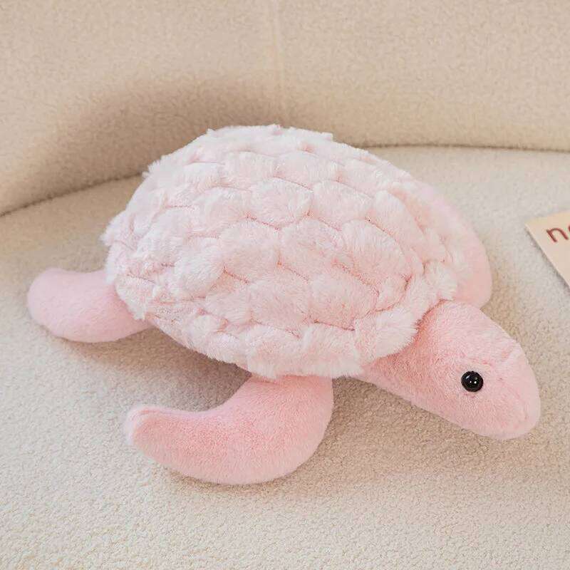 Turtle sea turtle plush toy, doll, ragdoll, cute small bed, children's pillow sleep Y260128