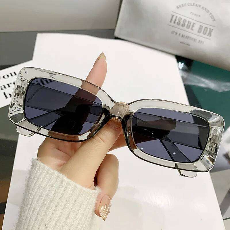 Vintage Square Sunglasses For Women Men Rectangle Sun Glasses Oval Eyewear Oculos De Sol for Male Female Eyeglasses H260129