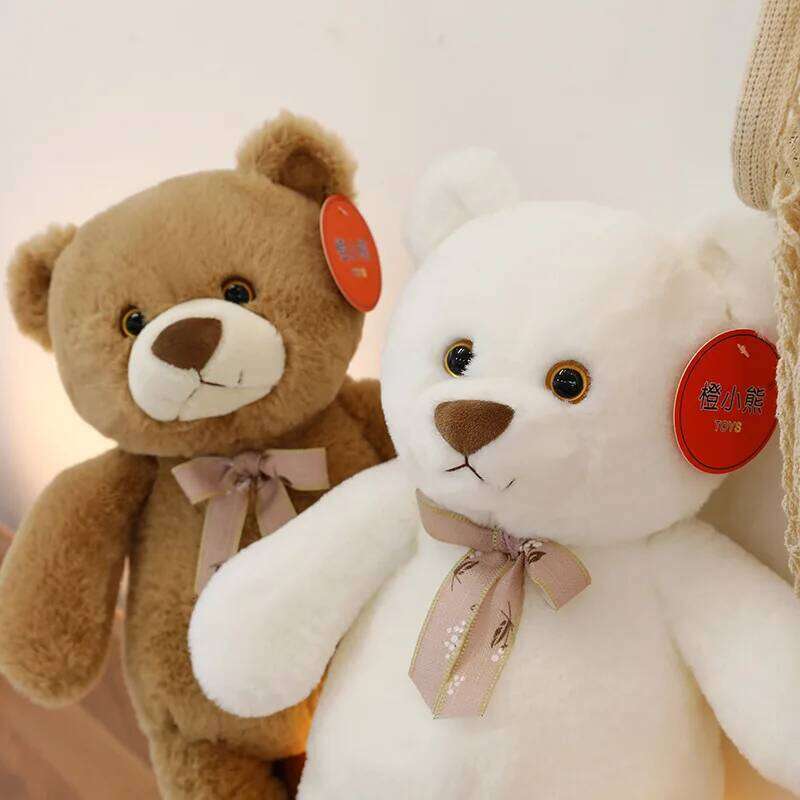 Genuine plush toys, cute bears, bear dolls, birthday gifts, sleeping doll ornaments Y260128