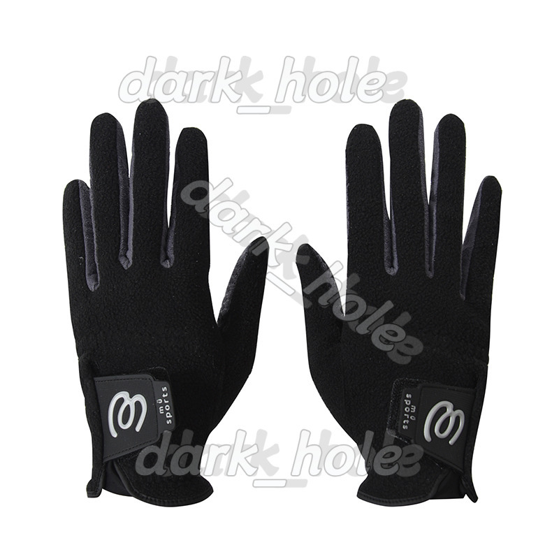 Autumn-Winter Essential: Unisex Thermal Knit Sport Gloves Ideal for Golfers Seeking Comfort and Performance