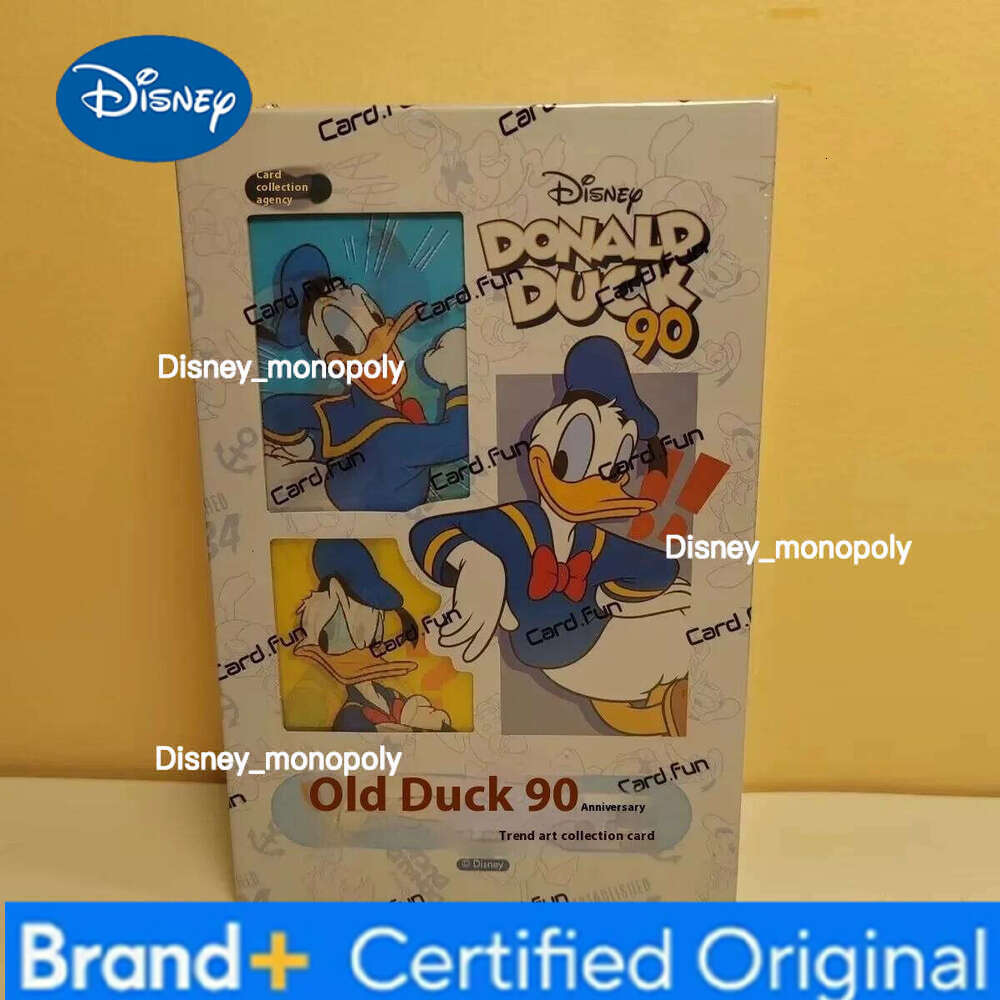 Disney Cute Don Donald Fauntleroy Duck Anniversary Fun Film Cards Anime Peripherals Rare Ssp Ur Mysterious Collectible Card H260129 H260129