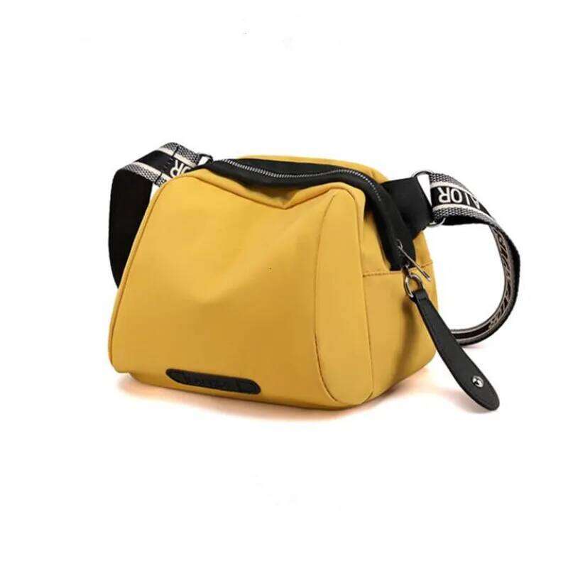 Trendy Korean Nylon Crossbody with Zipper Pocket Casual Stylish Shoulder Fashion Shell Bag Purse XJ260129
