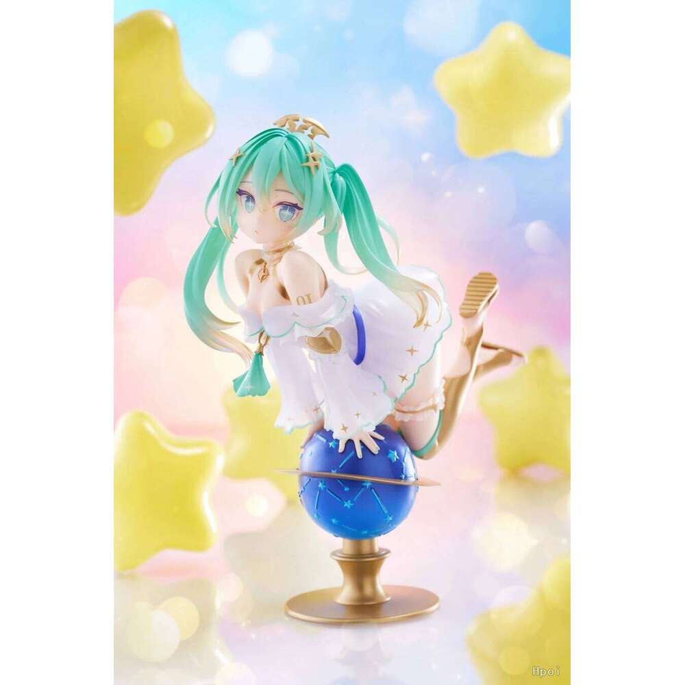 17cm Glittering Star ver. Anime Kawaii Globe Girl Action Figure Adult Collection Model Doll Toy for Kid Gift Z260129