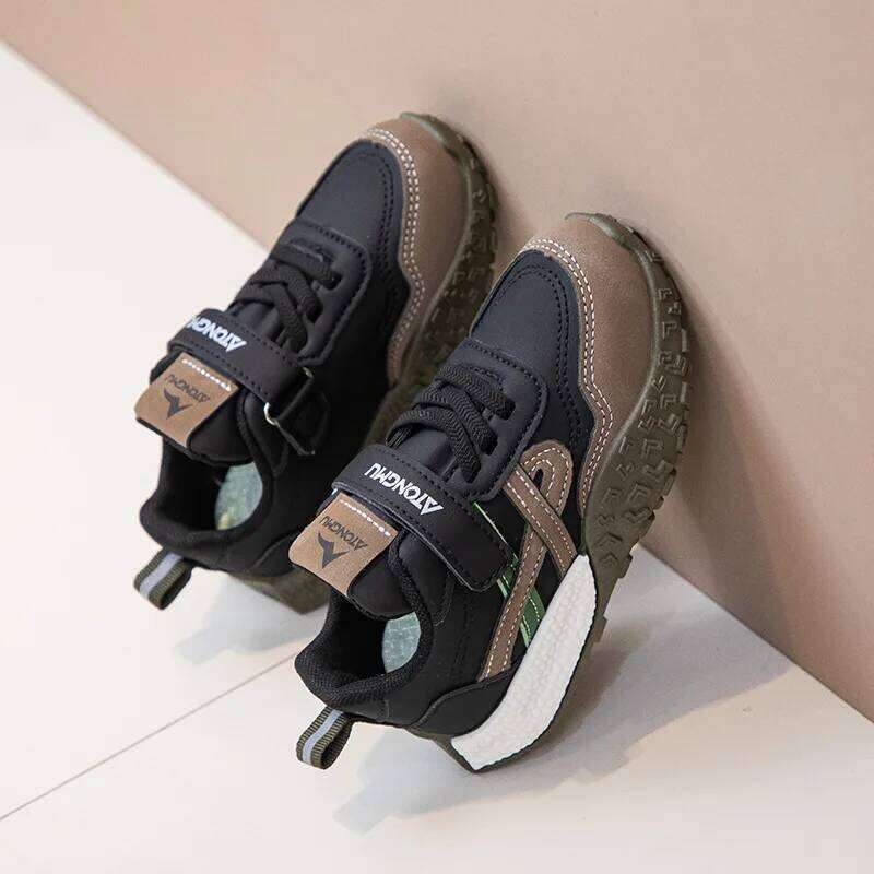 2025 New Children's Boys Girls Casual Sneaker Fashionable Breathable Sports Comfortable Soft-soled Walking Shoes Y260128