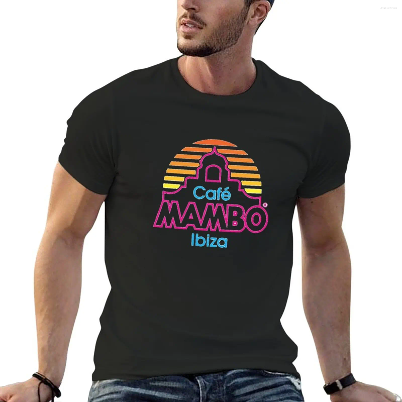 Men's T Shirts Cafe Mambo Ibiza T-shirt Blanks Customs Plus Size Tops Mens Tall