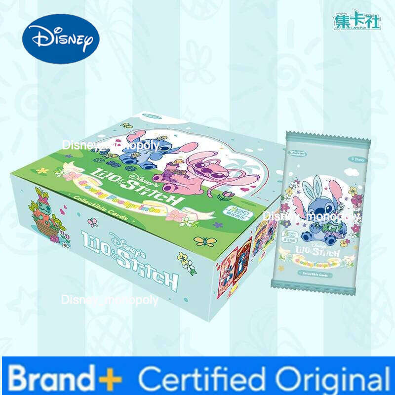 Disney 20 Packs CARDFUN Lilo Collectable Card Anime Trading Stitch Game Collection Cards Blind Box Gifts H260129