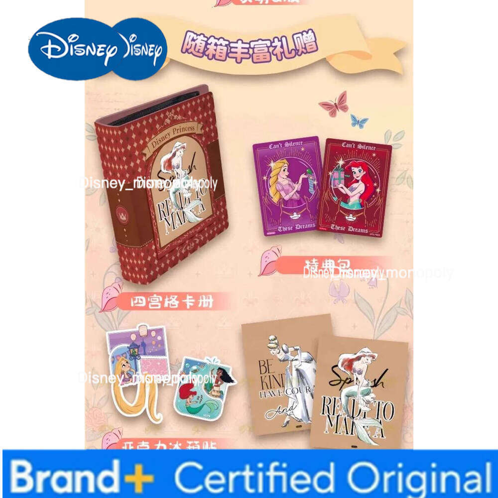 Disney Fun Official Genuine Princess Shining Self Series Cards Snow White Collection Card Anime Peripheral Gift Toys H2601291