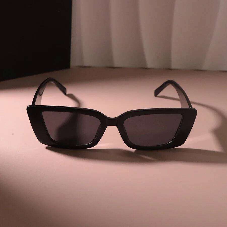 Square Vintage Sunglasses Women Men Rectangle Retro Sun Glasses Female Male Mirror Travel Punk Outdoor Shades Oculos De Sol H260129
