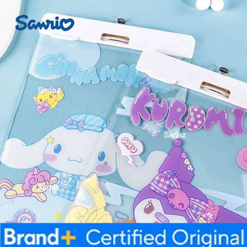 Sanrio Cartoon Clear Acrylic A4 Folder Sturdy Portable Writing Not Easy To Break Student Clipboard School Supplies H260129