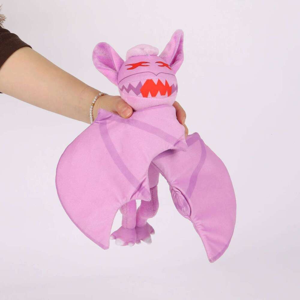Smart 99 Nights In The Forest Plush Stuffed Animals Purple Bat Boss Toy Game Fans Birthday Gifts Toys for Kids Y260128