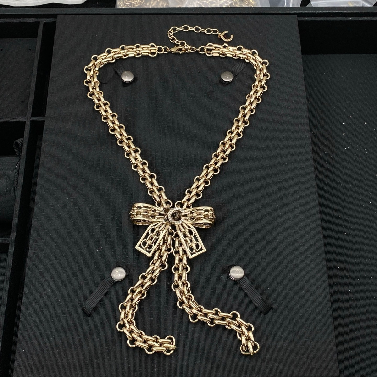 Classic Crystal Pendant Long Chain Brand Necklace Womens Fashion Diamond Designer Necklace Luxury party Jewelry Gift
