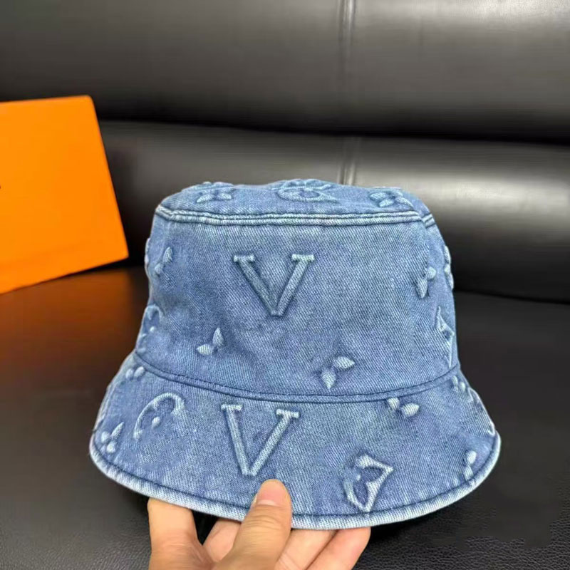 Luxury Hat Designer Fisherman Hat Embossed Letter Casual Hat Summer Sun Hat Neutral Big Brim Hat Travel Essentials Fine Gift Box