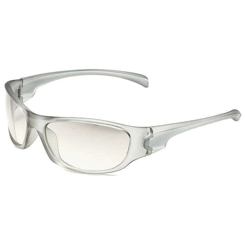 New Punk Y2K Sunglasses Women Goggle Luxury Brand Wrap Square Sun Glasses 2000'S Shades Eyewear UV400 Female Designer Eyeglasses H260129