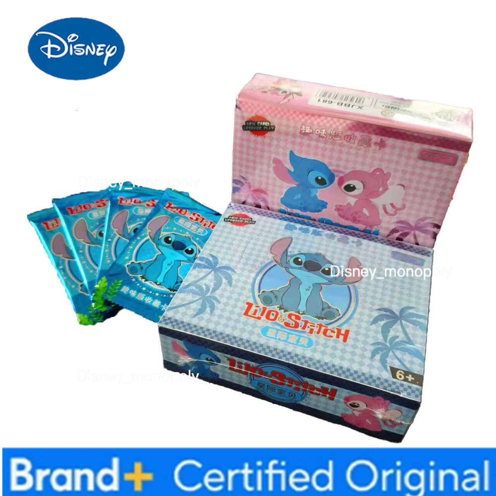 Disney Stitch Classic Character Anime Children's Fan Creative Gift Collection Card Wholesale H260129