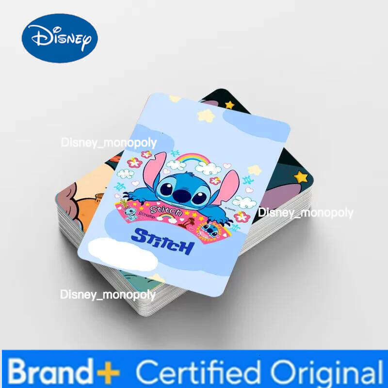 Disney 92 LOMO Stitch double-sided high-definition color printed photo anime peripheral greeting cards, collection cards H260129 H260129