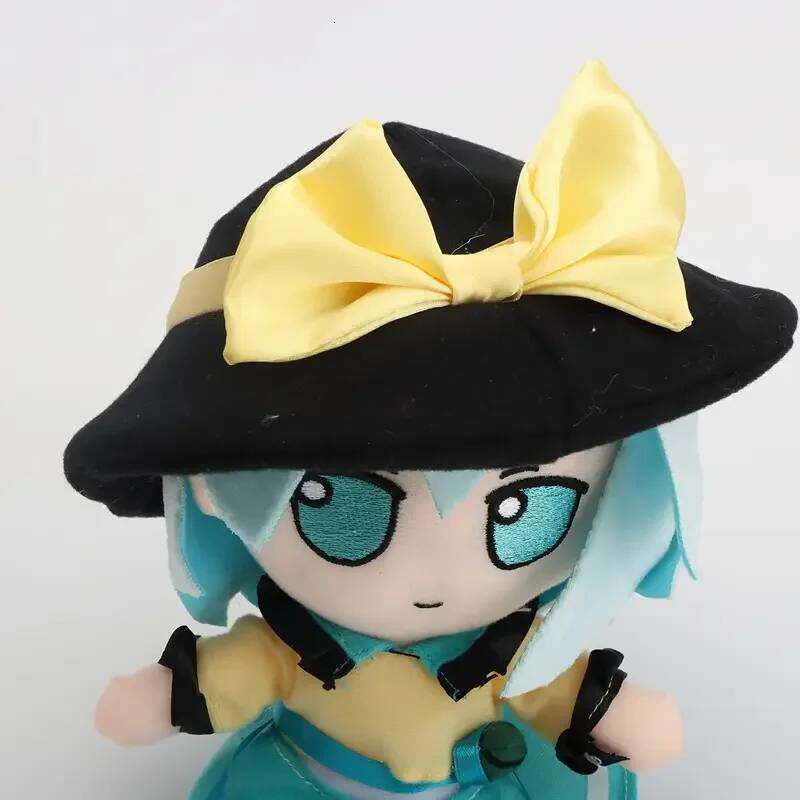 20cm Touhou Lovely Plush In Stock fumofumo TouHou Project Komeiji Koishi Stuffed Doll Room Decor Kids Gift Y260128