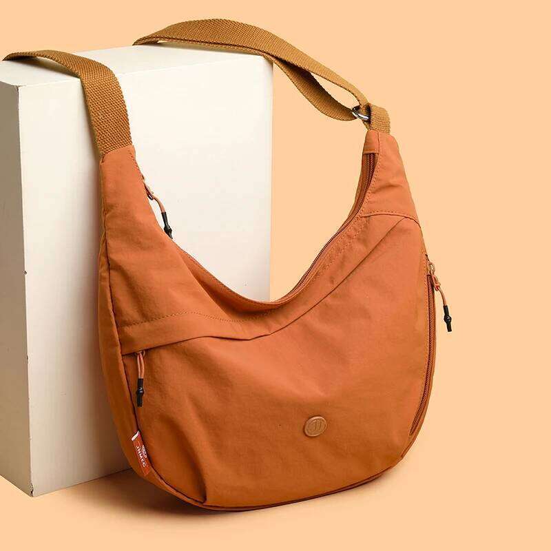 Fashion large capacity cross bag - multi function solid color, fashion dumpling shoulder bag, polyester lining, suitable for boo XJ260129