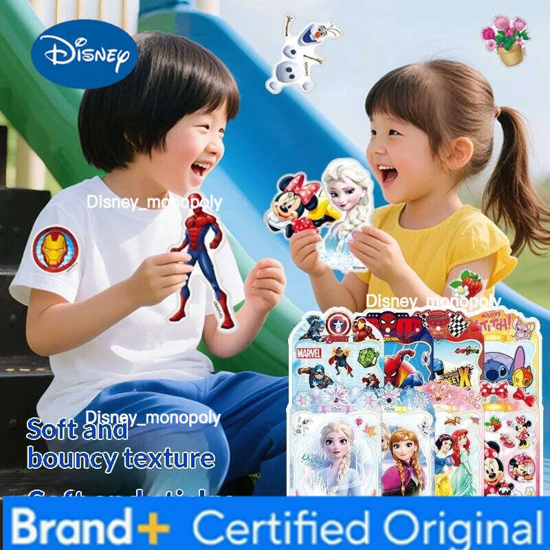 Disney Large Eva Bubble Frozen 3d Children'S Cartoon Foam Stickers Decorative Books And Toys Holiday Gifts. H260129