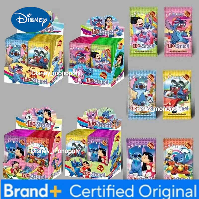 Disney 2026 Hot Game Card Interstellar Collection Is The Best Collectible Gift for Children Cute Stitch Cards H2601291 H2601291
