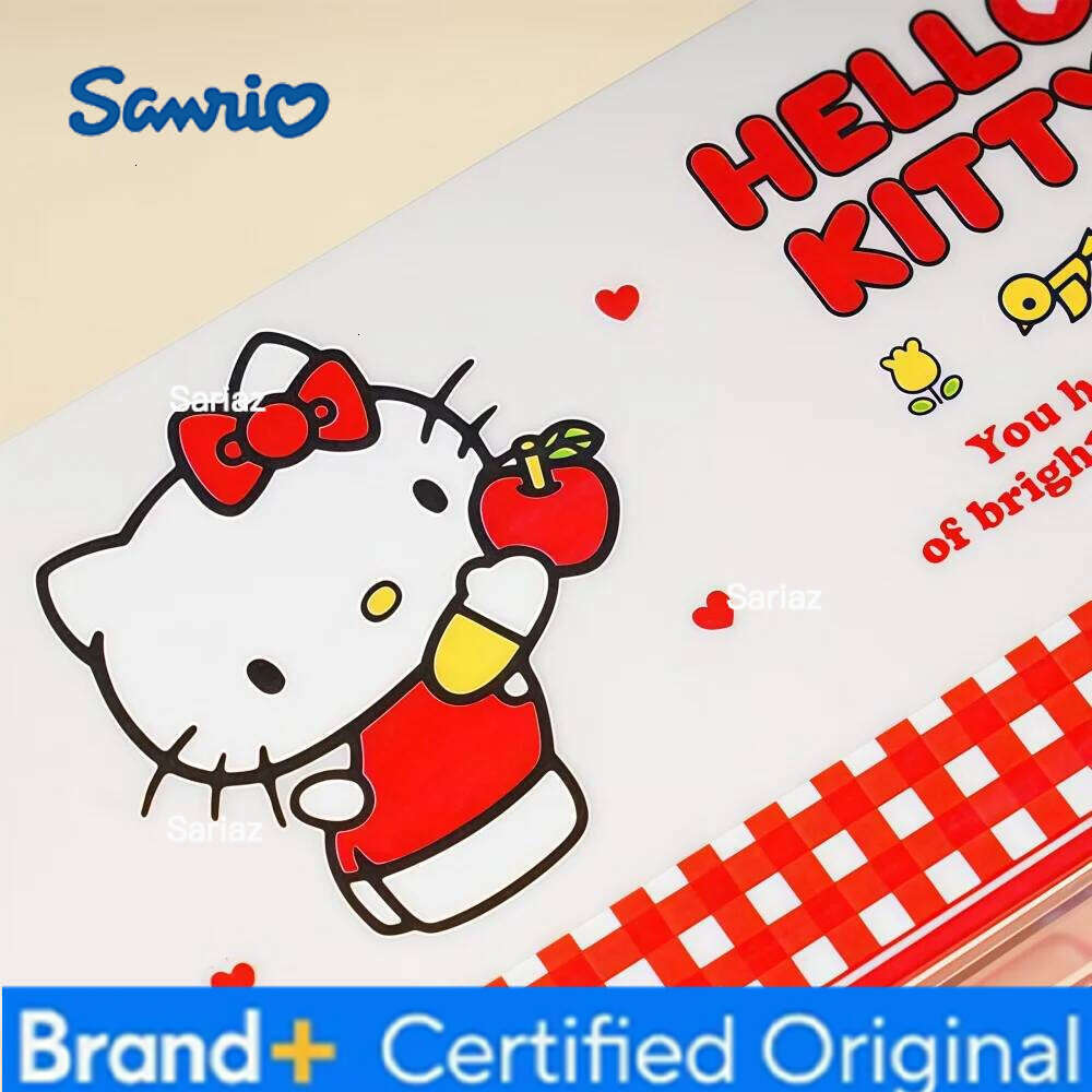 Sanrio Genuine Hello Kitty Cosmetics Sundries Rack Countertop Box Makeup Container Desktop Drawer Type Storage H260129