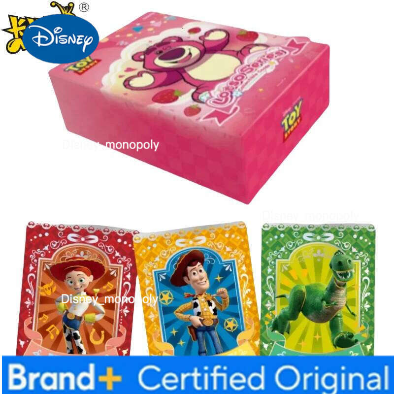 Disney Card.Fun Official Genuine Lots-o'-Huggin' Bear Card Animation Cartoon Collect Games Peripheral Children Toy Holiday Gift H260129