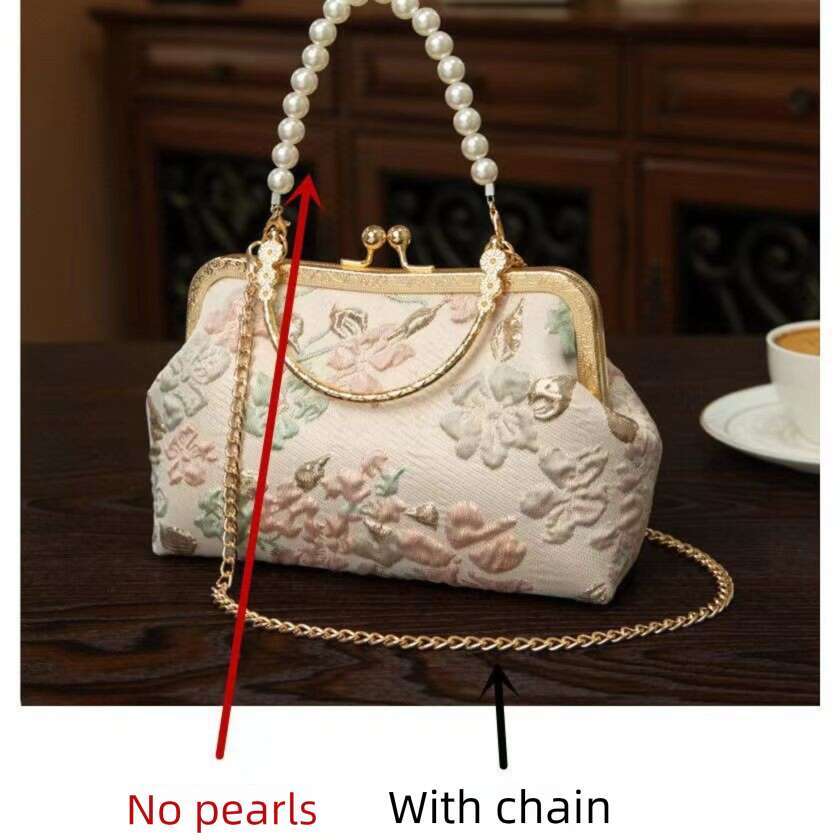 Luxury Shoulder Bag Hobo New Product Vintage Chinese Cheongsam with Hanfu Ma Mian Skirt Single Horizontal Bag Handheld Buckle Bag SENYY