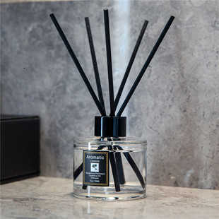 Flameless scented oil reed diffuser, Freesia scent, suitable for hotel bedrooms and bathrooms, aroma diffuser120ml.XJ241220