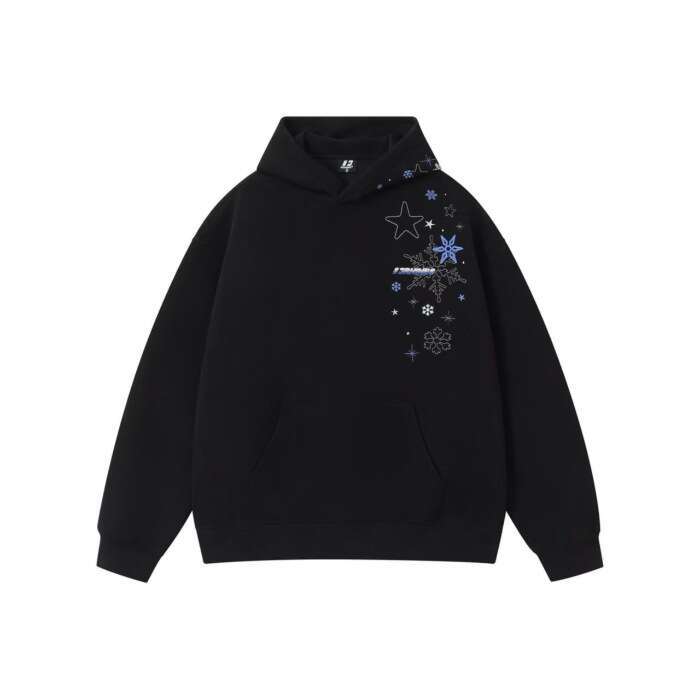 Cross-Border Foreign Trade Embroidered Hooded Sweatshirt For Women, Autumn New Loose Casual Gray Pullover Top Jacket Trend - view 8