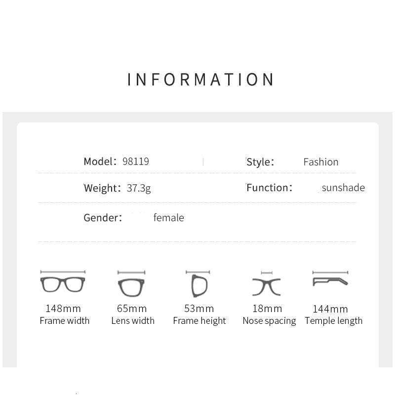 High-end Metal Retro One-piece Sunglasses With Large Frames, Suitable For Driving And Sun Protection 98119 H260129