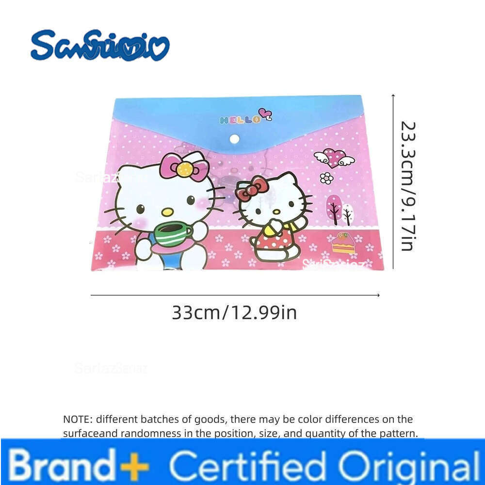 Sanrio 1/4/8/12pcs HelloKittys A4 Document Bag Durable Stylish Students Teachers Perfect for Organizing Files, Test Papers H260129