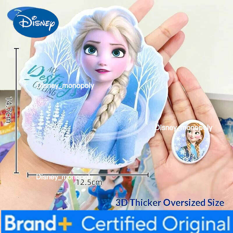 Disney Large Eva Bubble Frozen 3d Children'S Cartoon Foam Stickers Decorative Books And Toys Holiday Gifts. H260129