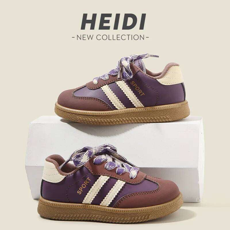 Kids German Training 2025 Spring Autumn Boys Girls Casual Sneakers Soft Sole White Baby Agate Shoes Y260128