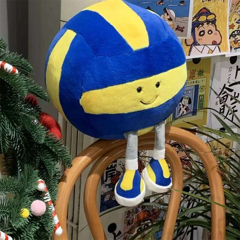 Anime Plush Doll super cute Ball plush Stuffed Pillow Kawaii Volleyball Props Shoyo toy Room Decoration soft Gift Y260128