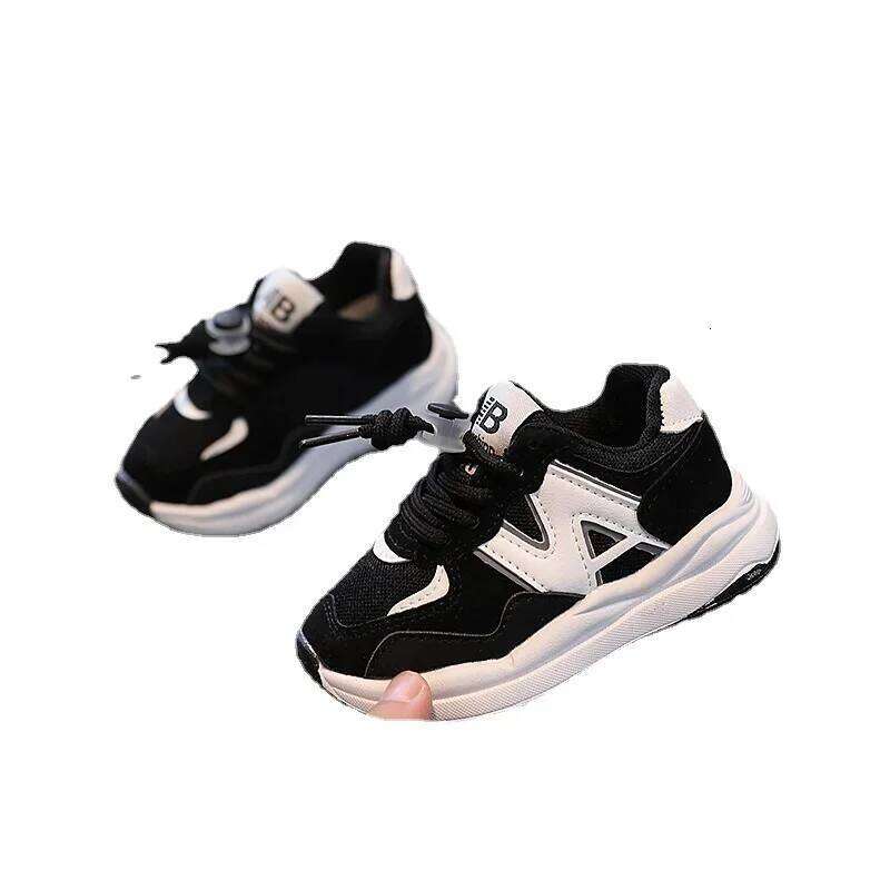 Kids for Boys Girls Soft Sneakers New 2024 Fashion Sports Running Children Flat Casual Baby Toddler Outdoor Shoes Y260128