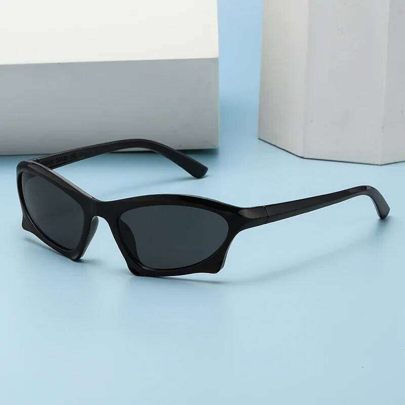 Steampunk Irregular Sunglasses Sports Goggle New Women Men Fashion Sun Glasses Punk Eyewear Female Y2K Shades Eyeglasses UV400 H260129
