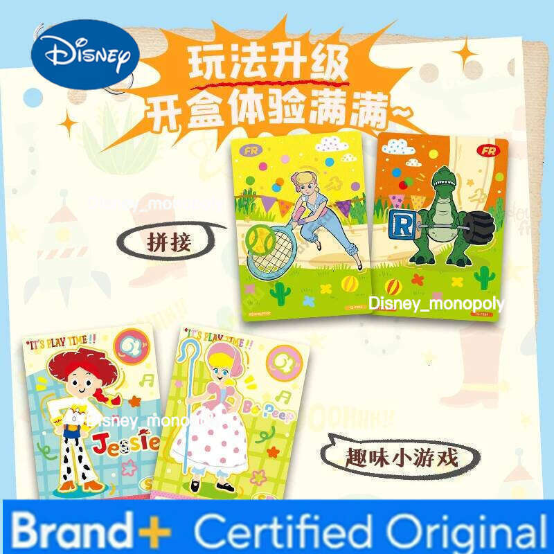 Disney Card.Fun Official Genuine Version Toy Story Buzz Lightyear Collection Cards Anime Peripheral Toys Flash Card Gifts H260129 H260129