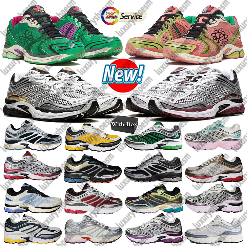 2025 Sauconny Shoes Progrid Omni 9 Designer Shoes Sauconies Outdoor Running Shoes Shock Absorption Wear Resistant Thick Sole red sauconyy omni 9 Sneakers Trainers