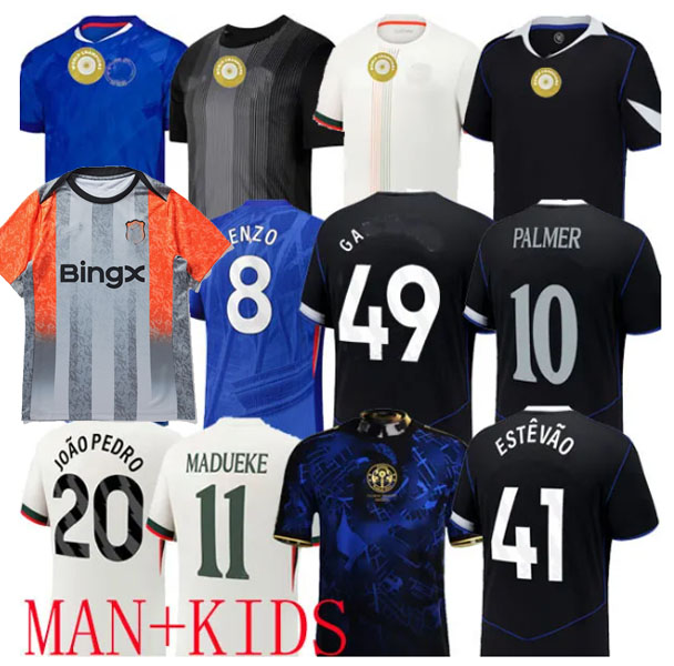 24 25 26 ENZO GARNACHO NETO PALMER Soccer JerseyS home away MUDRYK sancho Madueke 2024 2025 2026 football shirt CUCURELLA adult kids CAICEDO 120th Anniversary