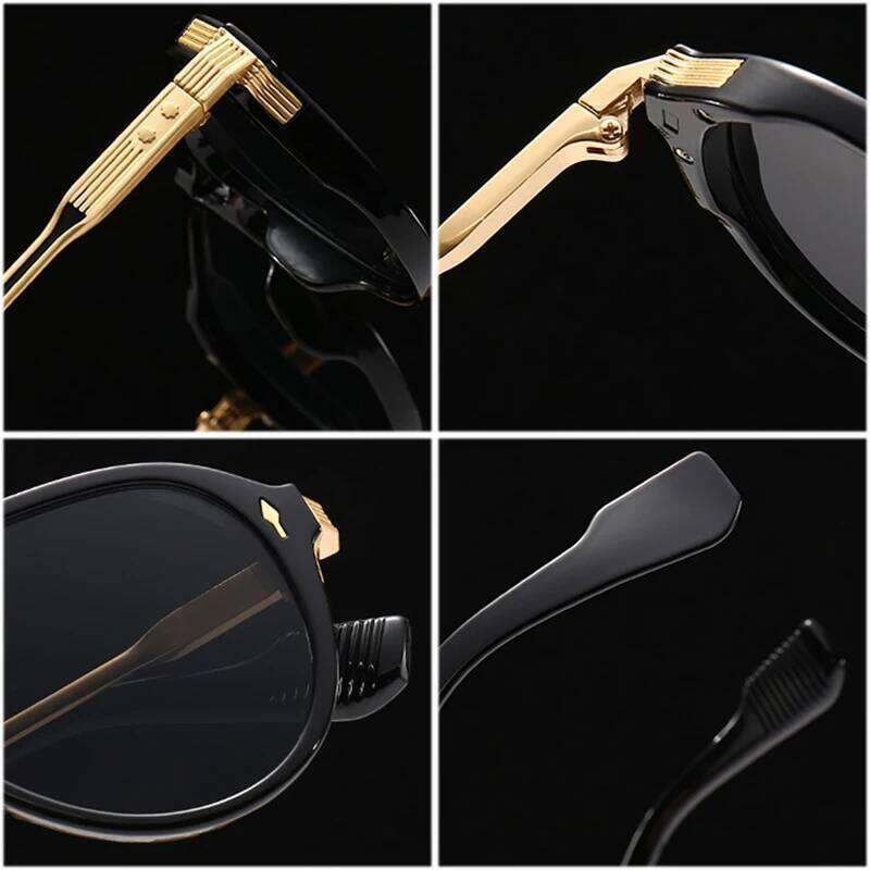 SHAUNA Retro Double Bridges Pilot Men Sunglasses Fashion Brand Designer Shades UV400 Trending Rivets Women Luxury Sun Glasses H260129