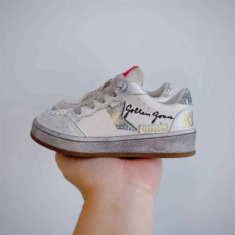 Boys Spring Autumn Soft Soled Comfortable Sports Children Casual Korean Version Fashion Retro Girls Star Board Shoes Y260128