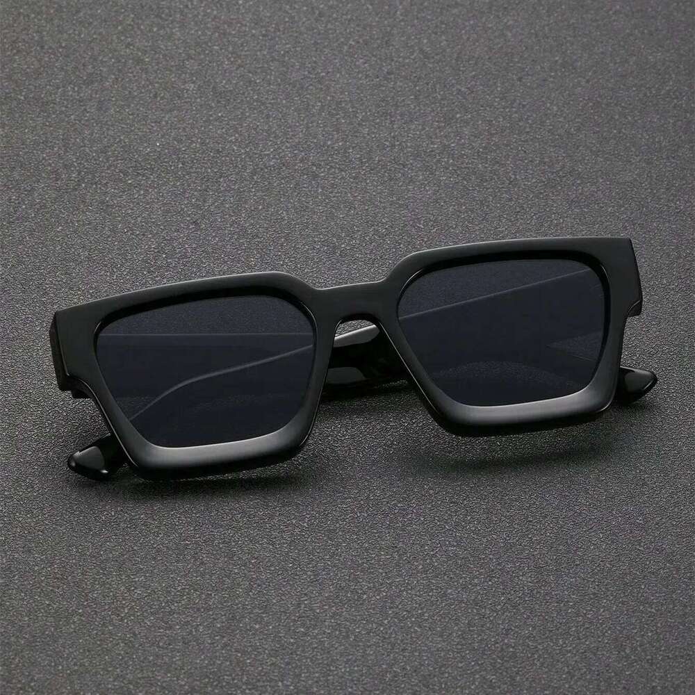 Retro Black Millionaire Shades Luxury Sunglasses 2025 For Men Designer Famous Brand Square Sun Glasses Man Women Sunglass H260129