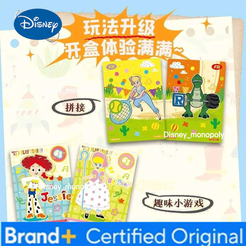 Disney Card Fun Official Toy Story Trading Cards Collection - Deluxe Color Motion Series Complete Box with Rare Cards, Collectors Gift H260129