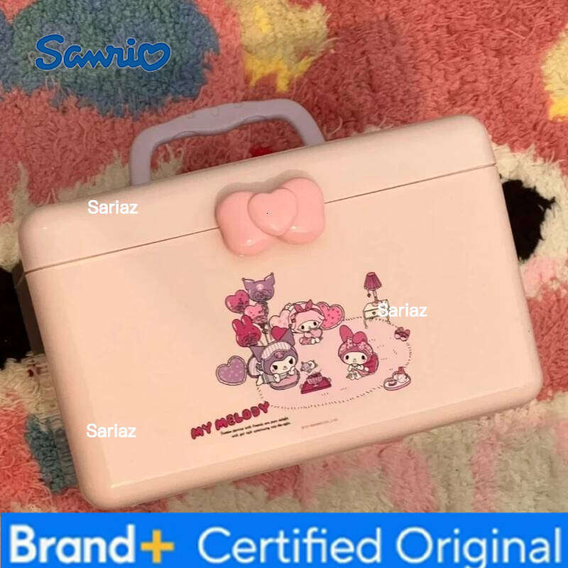 Sanrio New Tool Shape Box Cartoon Hellokitty Storage My Melody Peripheral Large Capacity Desktop Organizing Boxs H260129 H260129