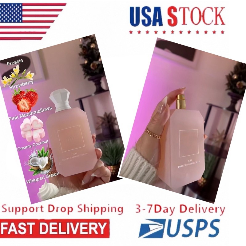 USA 3-7 Days Deliver Vanilla 28 Perfume Marshmallow 81 Yum Pistachio Gelato 33 Candy Rock Sugar 42 Fragrance 100ml Long Lasting Smell Parfum Cologne Spray