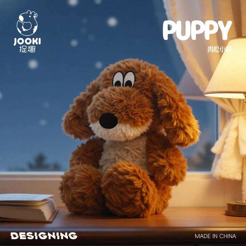 Fluffy Cartoon Meatloaf Plush - Super Soft Stuffed Dachshund Beagle Plushie Kawaii Huggable Toy for Kids & Dog Lovers Y260128