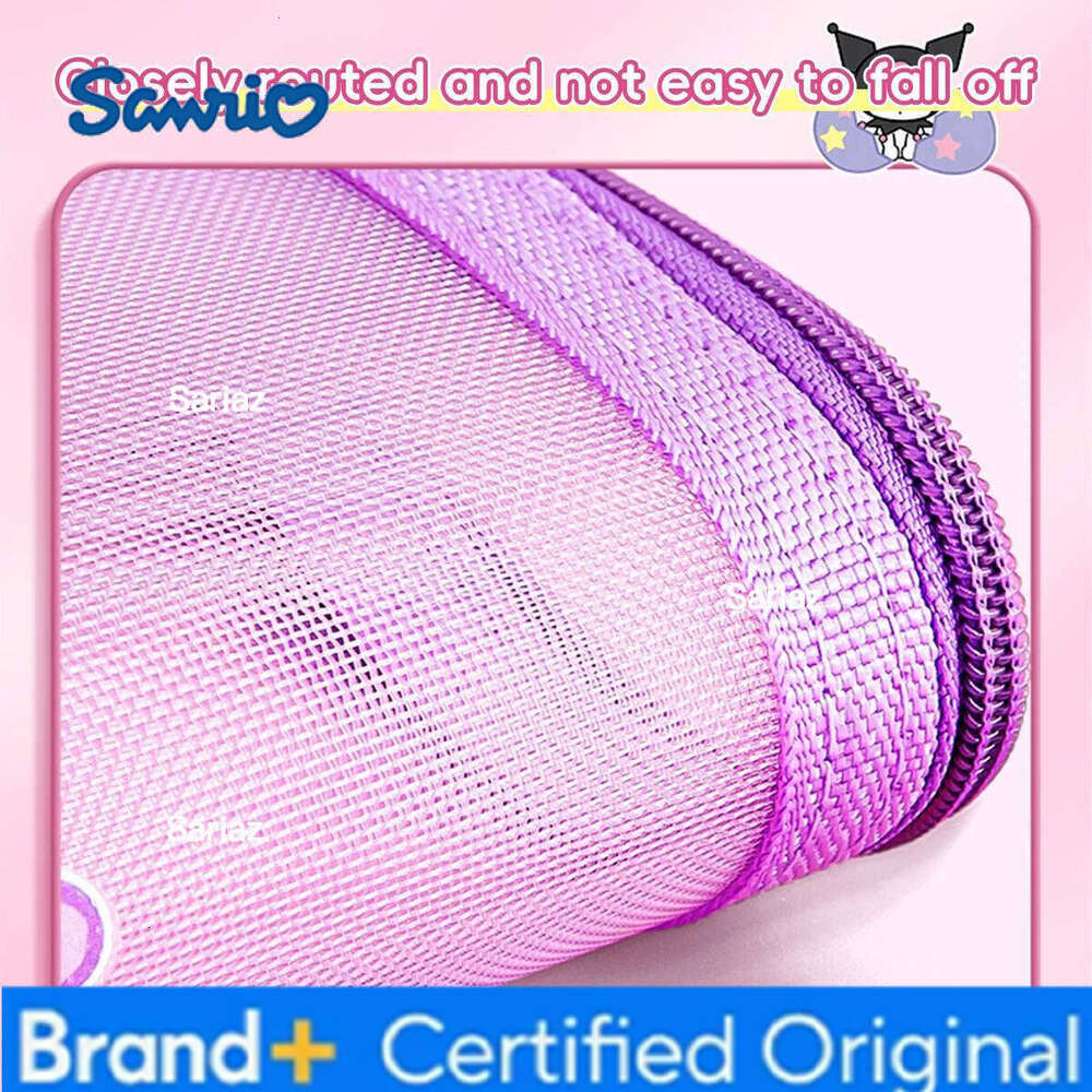 Sanrio Mesh File Double Layer Transparent A4 Size School Organization Students Teachers Office Document Holder Storage Bag H260129