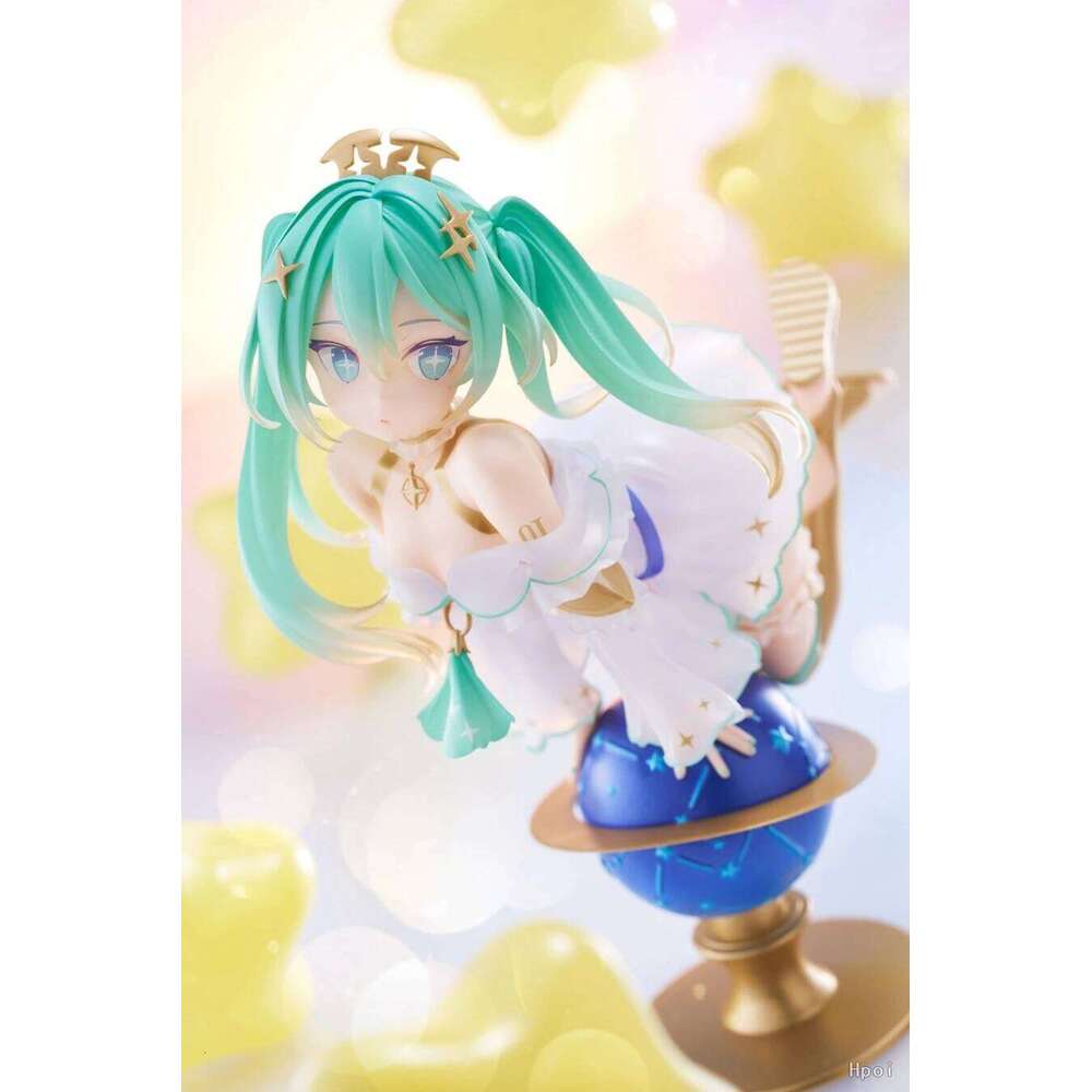 17cm Glittering Star ver. Anime Kawaii Globe Girl Action Figure Adult Collection Model Doll Toy for Kid Gift Z260129